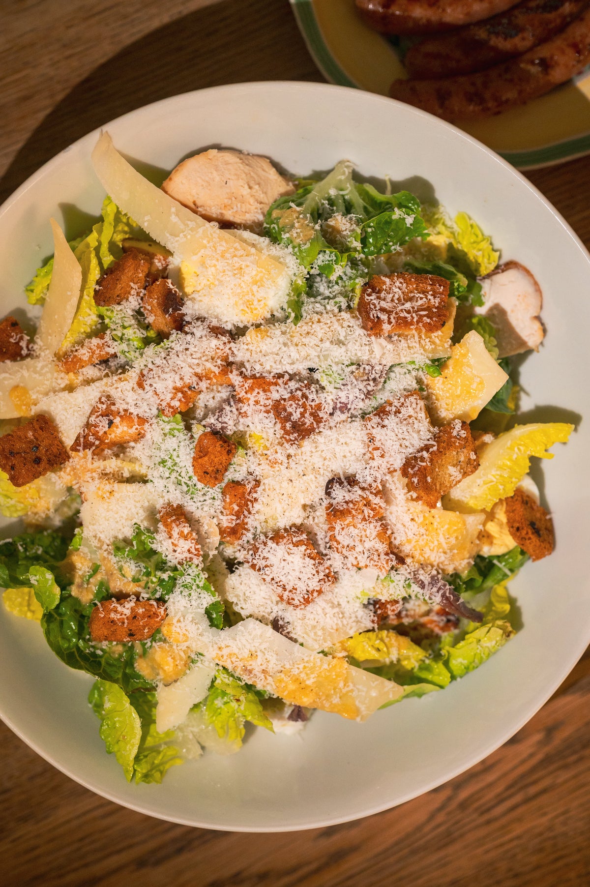 Caesarsalade met gegrilde kip en TOPIKÁ