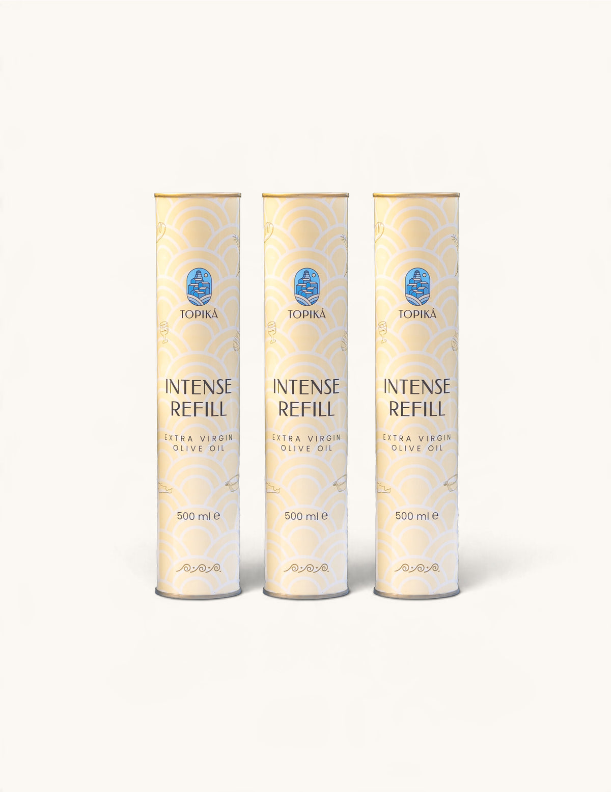 Intense 3x Refill extra virgin olijfolie – foto 1